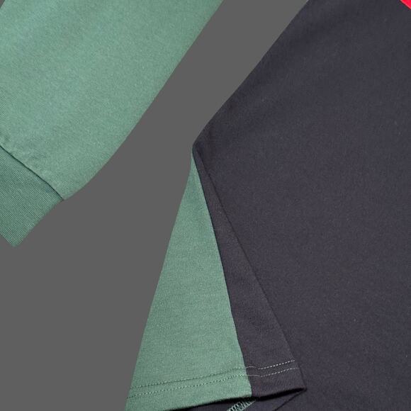 Quiksilver Men’s Mercury Rugby Polo Forest Color Large Surf Skate AQYKT03125 - Picture 5 of 9